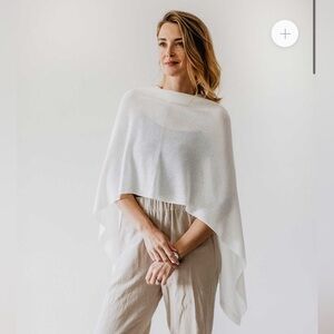 We Are Amma Cocoon Nursing Cover in Ivory